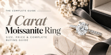 1 Carat Moissanite Ring Size, Price & Complete Buying Guide