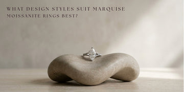Marquise Moissanite Rings