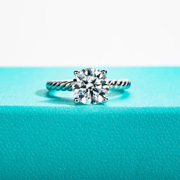 VVS1 D Color 2CT/3CT Moissanite Engagement Ring